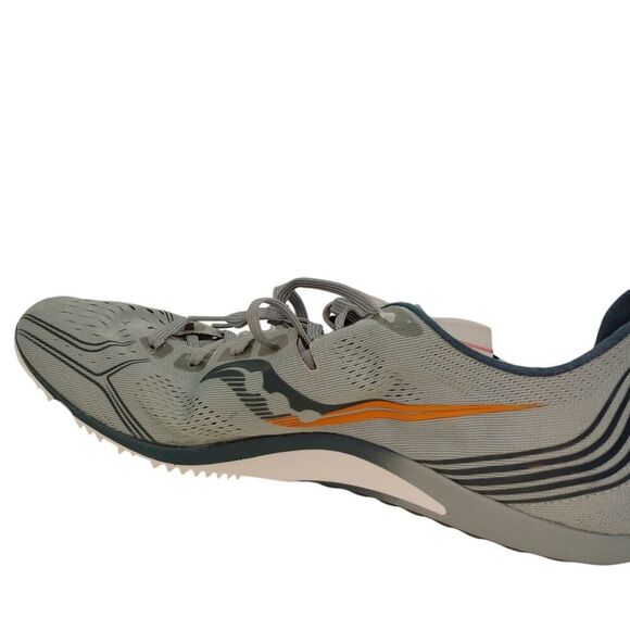 Saucony Endorphin 3 Men's NEW Running Shoes Slate Gray/Blue - Size 14 - Picture 2 of 7